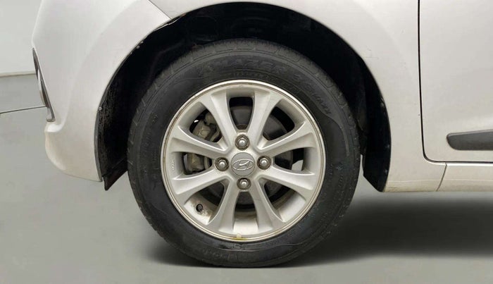 2014 Hyundai Grand i10 ASTA 1.2 KAPPA VTVT, Petrol, Manual, 19,622 km, Left Front Wheel