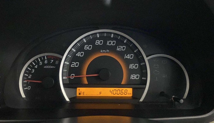 2014 Maruti Wagon R 1.0 VXI, Petrol, Manual, 40,060 km, Odometer Image