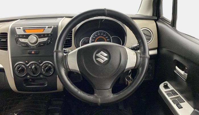 2014 Maruti Wagon R 1.0 VXI, Petrol, Manual, 40,060 km, Steering Wheel Close Up