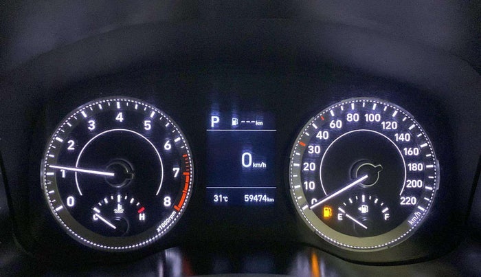 2020 Hyundai VENUE SX PLUS 1.0 TURBO DCT, Petrol, Automatic, 59,420 km, Odometer Image