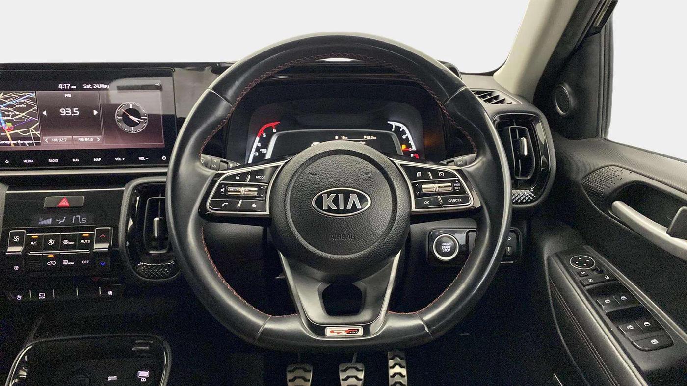 2020 KIA SONET GTX PLUS 1.5, Diesel, Manual, 48,478 km, Steering Wheel Close Up