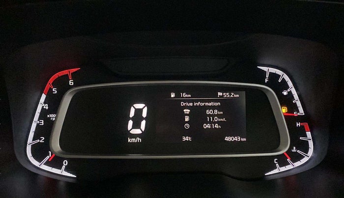 2020 KIA SONET GTX PLUS 1.5, Diesel, Manual, 47,985 km, Odometer Image