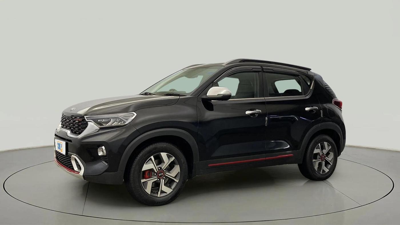 2020 KIA SONET GTX PLUS 1.5, Diesel, Manual, 48,478 km, Left Front Diagonal
