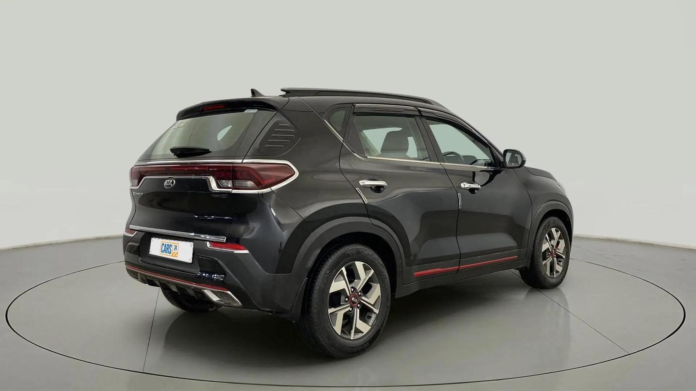 2020 KIA SONET GTX PLUS 1.5, Diesel, Manual, 48,478 km, Right Back Diagonal