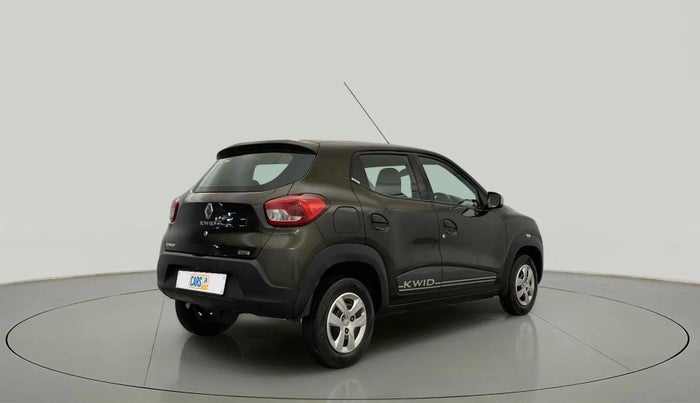 2019 Renault Kwid RXT 1.0 AMT (O), Petrol, Automatic, 34,339 km, Right Back Diagonal