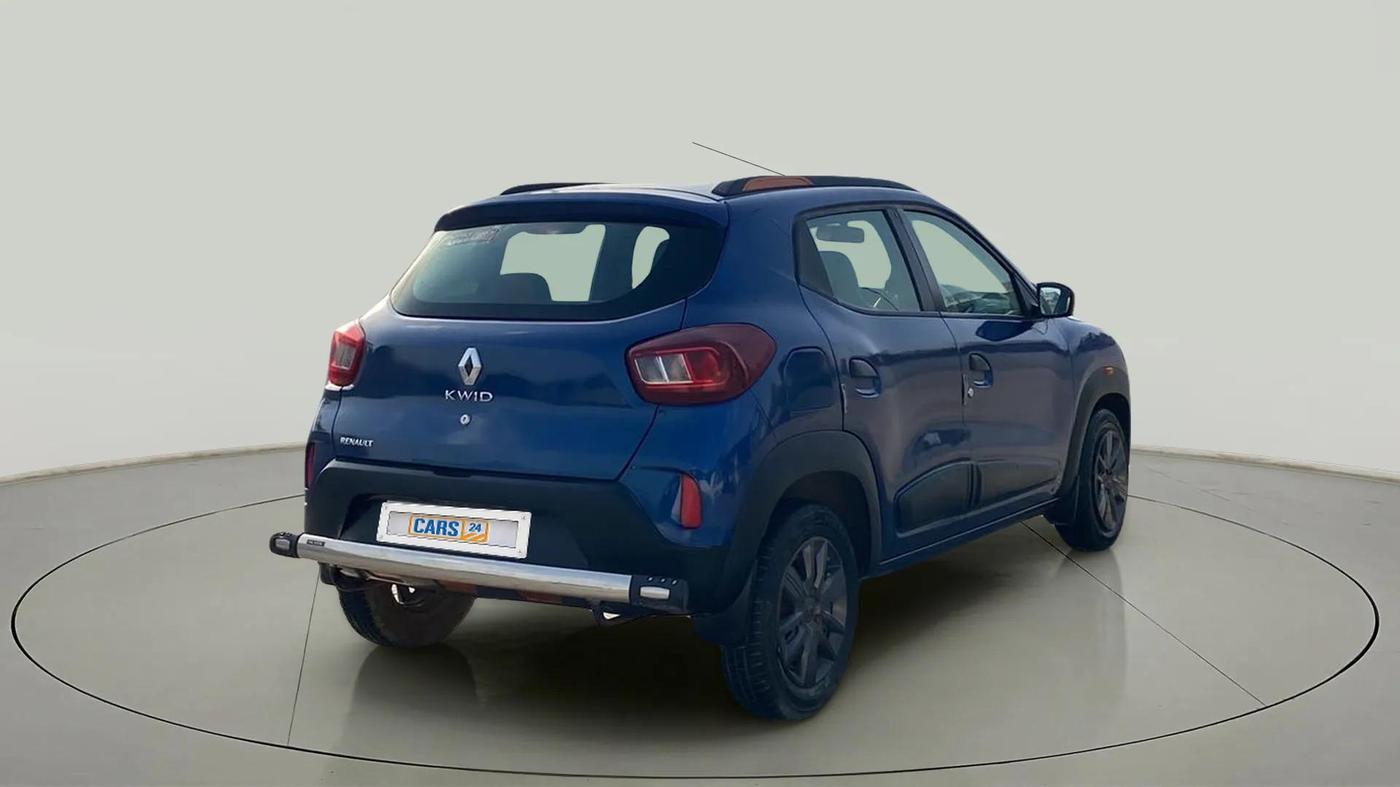 2019 Renault Kwid CLIMBER 1.0 (O), Petrol, Manual, 21,087 km, Right Back Diagonal