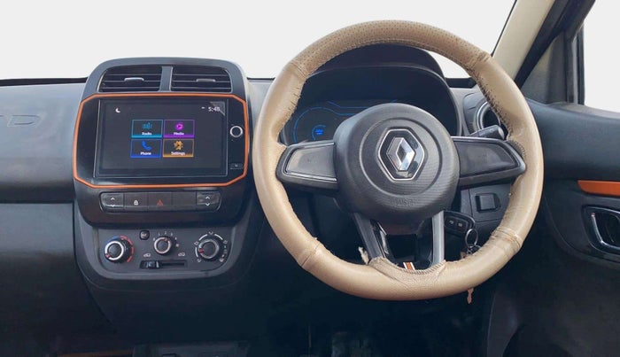 2019 Renault Kwid CLIMBER 1.0 (O), Petrol, Manual, 21,087 km, Steering Wheel Close Up