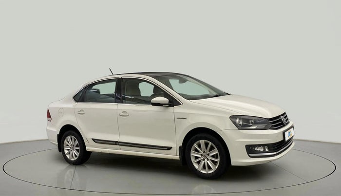 2017 Volkswagen Vento HIGHLINE PETROL AT, Petrol, Automatic, 84,445 km, Right Front Diagonal