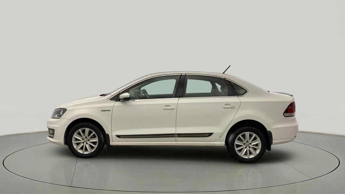 2017 Volkswagen Vento HIGHLINE PETROL AT, Petrol, Automatic, 84,496 km, Left Side