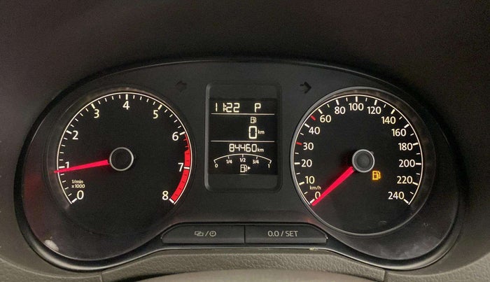 2017 Volkswagen Vento HIGHLINE PETROL AT, Petrol, Automatic, 84,445 km, Odometer Image