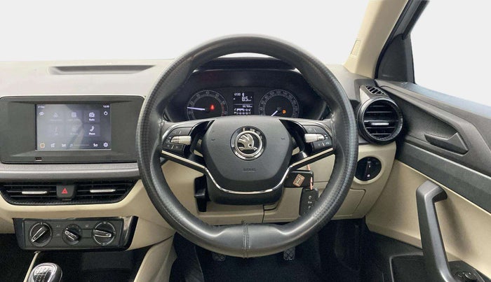 2022 Skoda SLAVIA ACTIVE 1.0L TSI MT, Petrol, Manual, 66,758 km, Steering Wheel Close Up