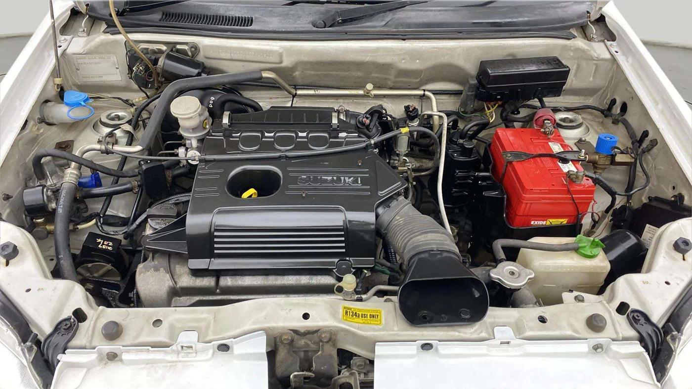 2014 Maruti Alto K10 VXI, CNG, Manual, 75,423 km, Engine View