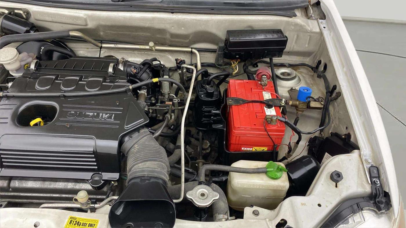 2014 Maruti Alto K10 VXI, CNG, Manual, 75,423 km, Engine View - Left