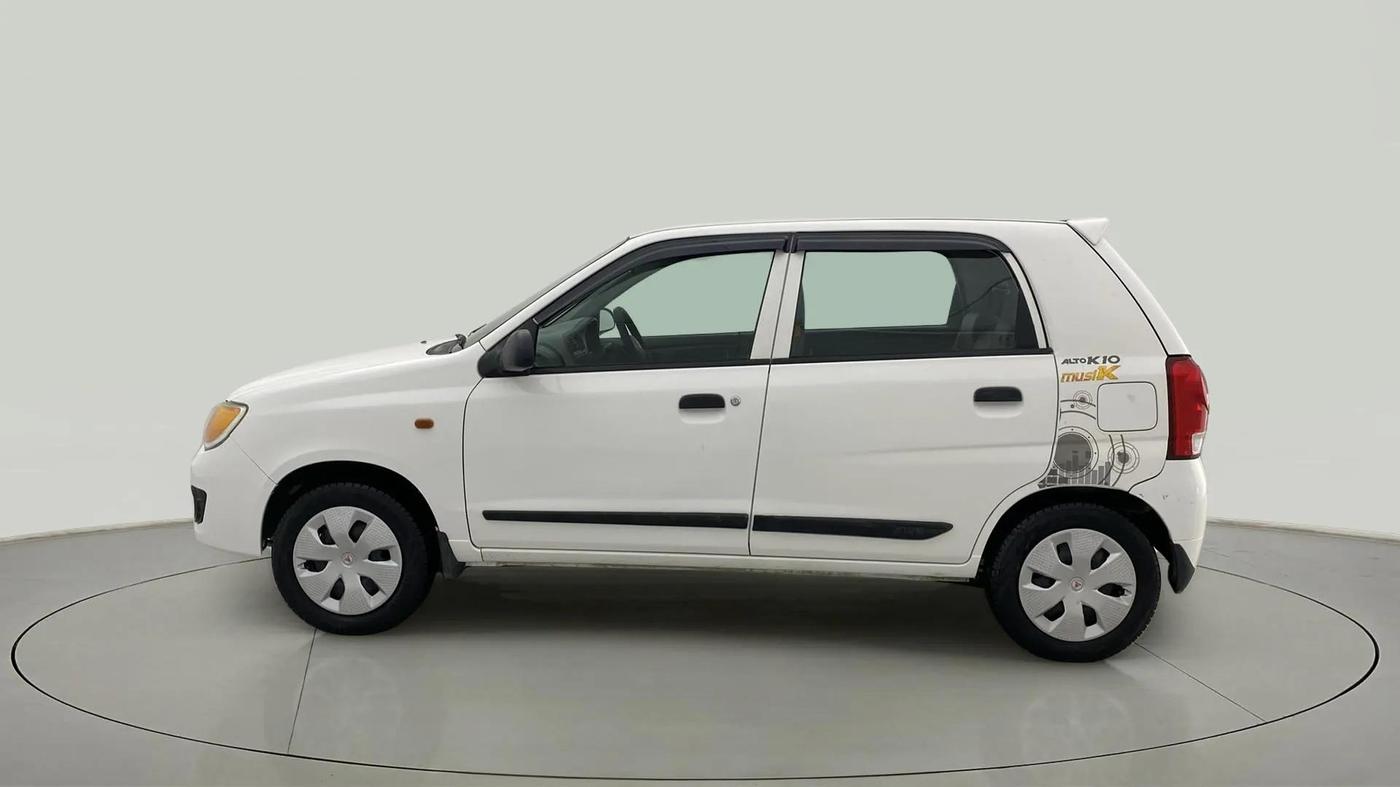 2014 Maruti Alto K10 VXI, CNG, Manual, 75,423 km, Left Side