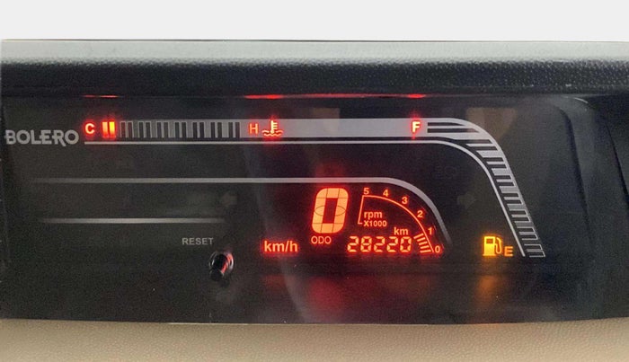 2020 Mahindra Bolero B6 (O), Diesel, Manual, 28,208 km, Odometer Image