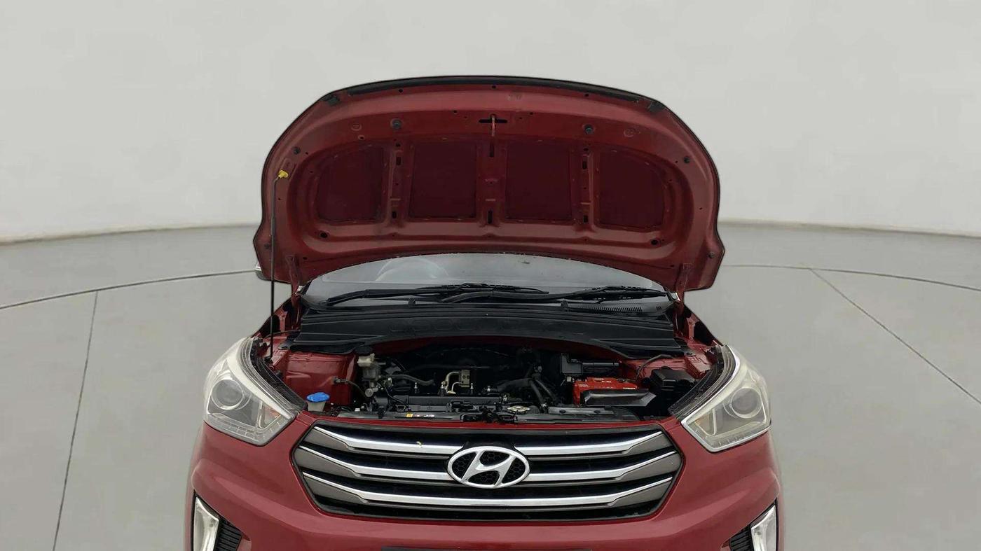 2017 Hyundai Creta SX PLUS 1.6 PETROL, Petrol, Manual, 75,124 km, Open Bonet