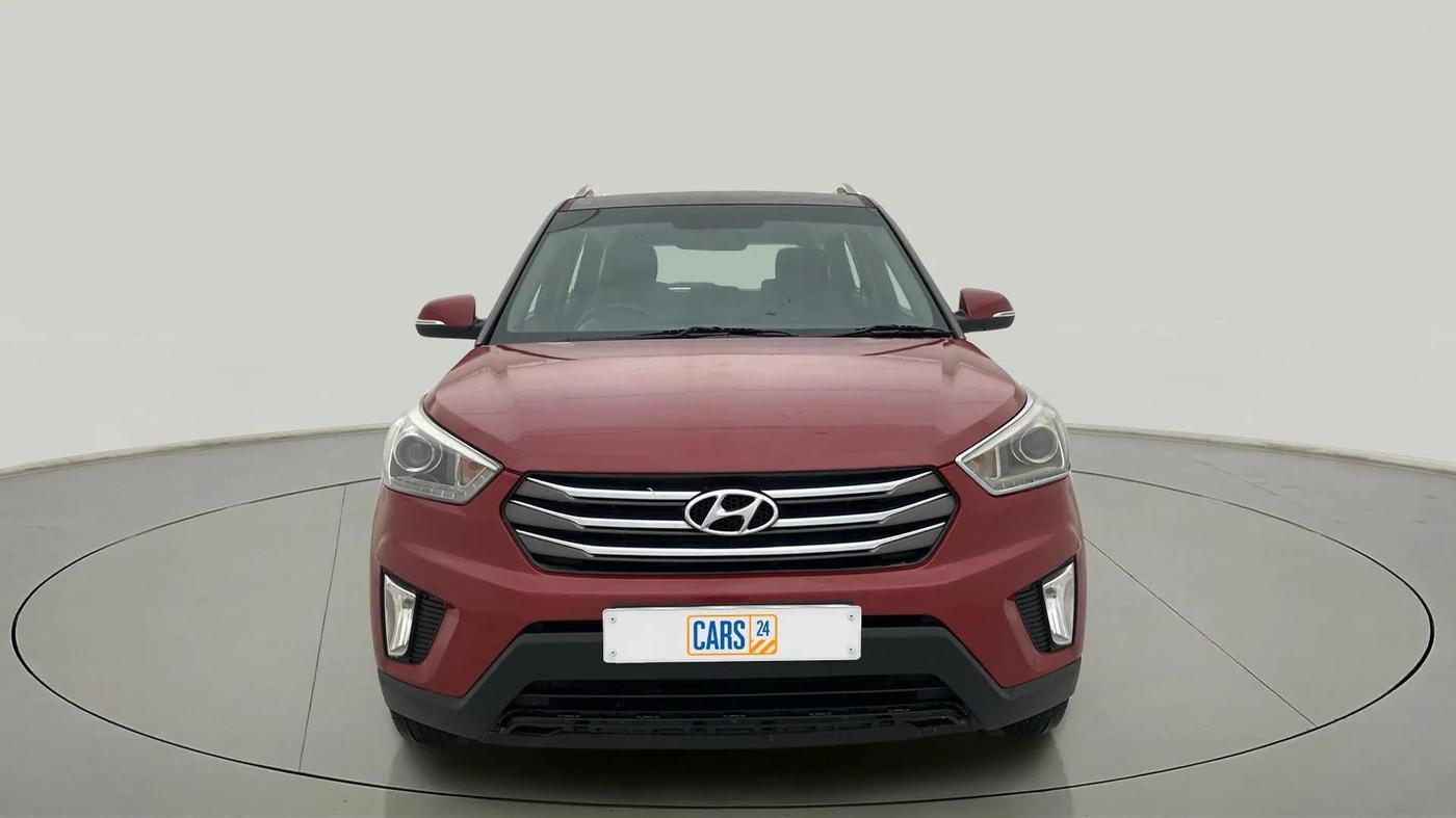 2017 Hyundai Creta SX PLUS 1.6 PETROL, Petrol, Manual, 75,124 km, Front