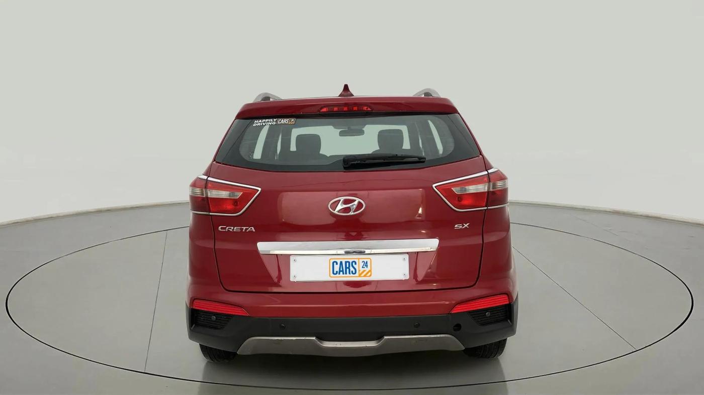 2017 Hyundai Creta SX PLUS 1.6 PETROL, Petrol, Manual, 75,124 km, Back/Rear