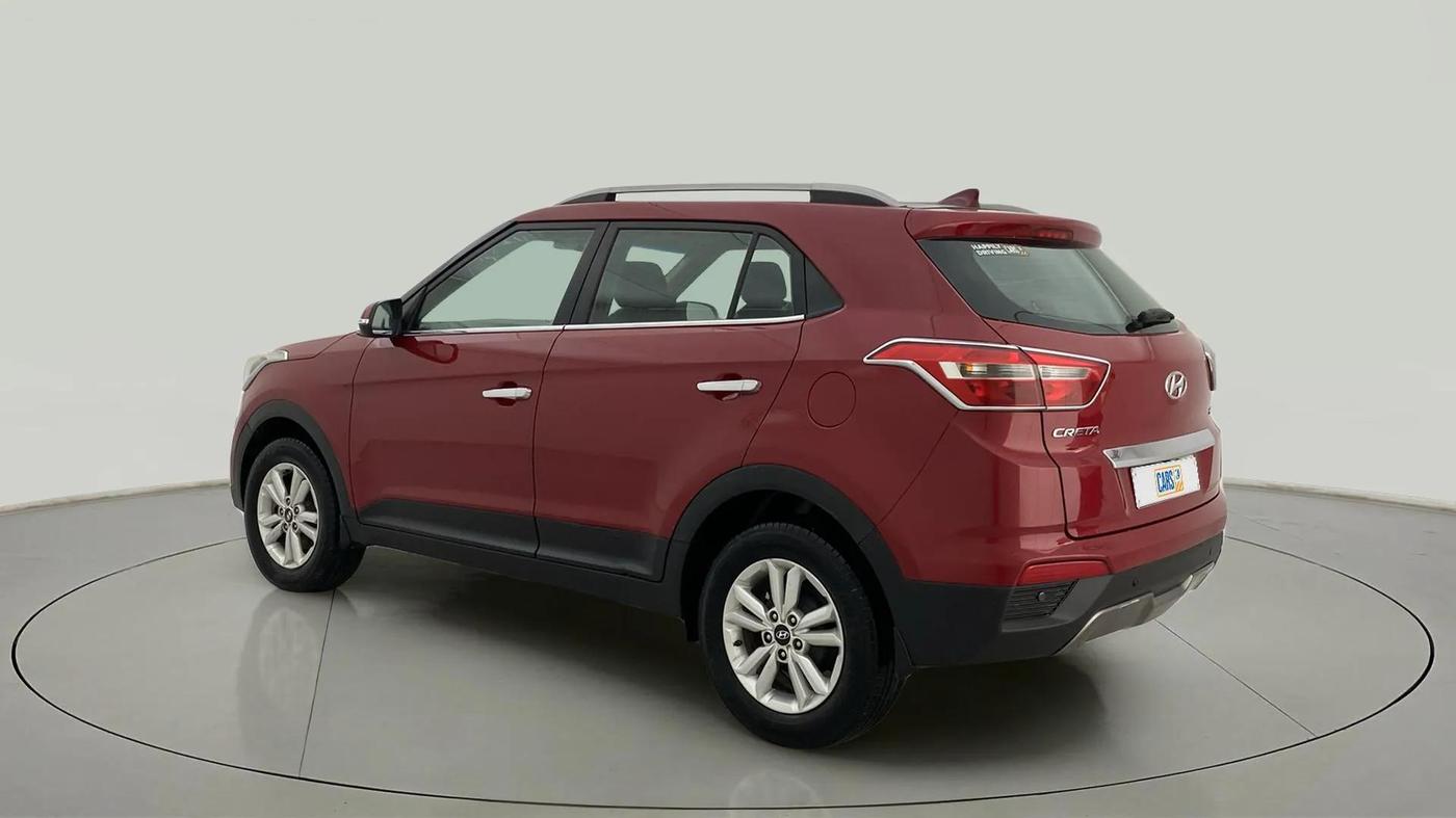 2017 Hyundai Creta SX PLUS 1.6 PETROL, Petrol, Manual, 75,124 km, Left Back Diagonal