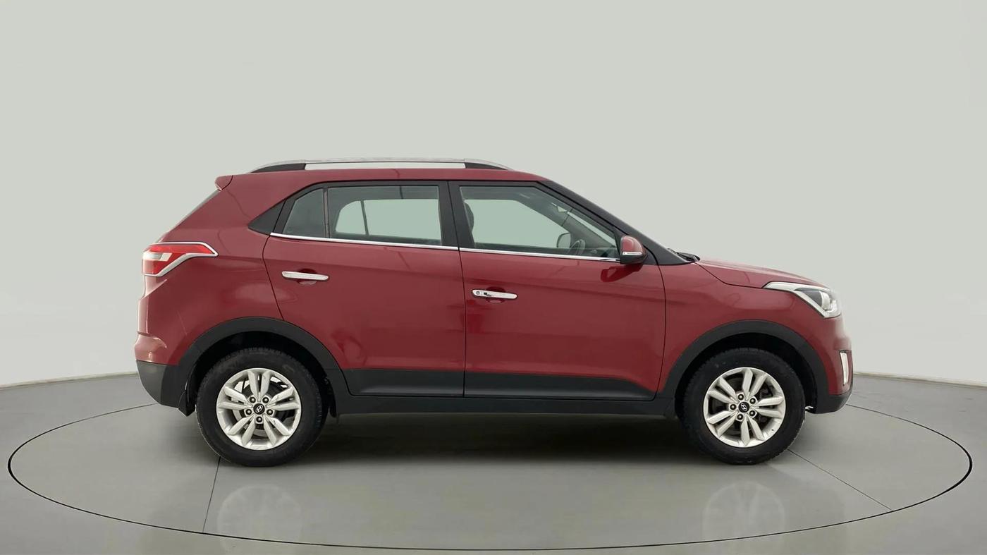 2017 Hyundai Creta SX PLUS 1.6 PETROL, Petrol, Manual, 75,124 km, Right Side View