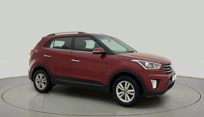 2017 Hyundai Creta SX PLUS 1.6 PETROL, Petrol, Manual, 74,755 km, Right Front Diagonal