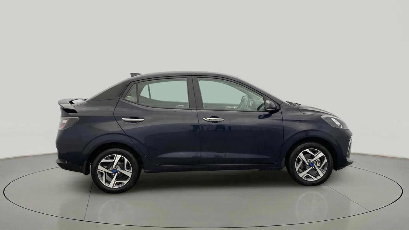 2024 Hyundai AURA SX 1.2, Petrol, Manual, 10,003 km, Right Side View