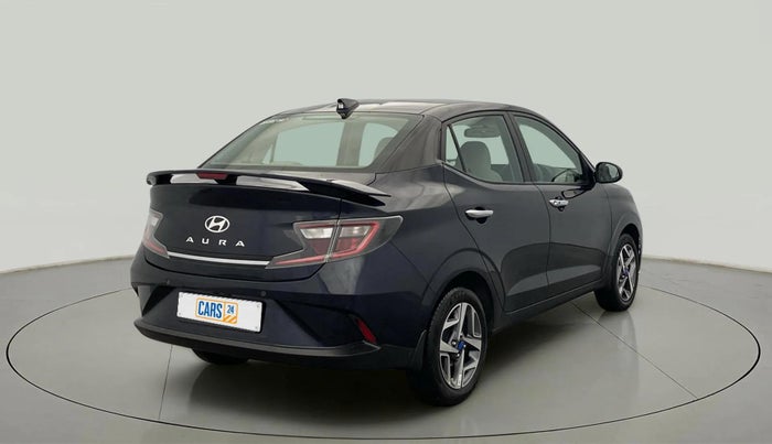 2024 Hyundai AURA SX 1.2, Petrol, Manual, 10,003 km, Right Back Diagonal