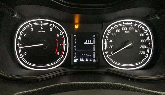 2021 Maruti Vitara Brezza LXI, Petrol, Manual, 60,165 km, Odometer Image
