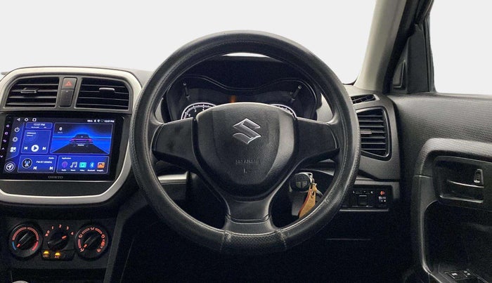 2021 Maruti Vitara Brezza LXI, Petrol, Manual, 60,165 km, Steering Wheel Close Up