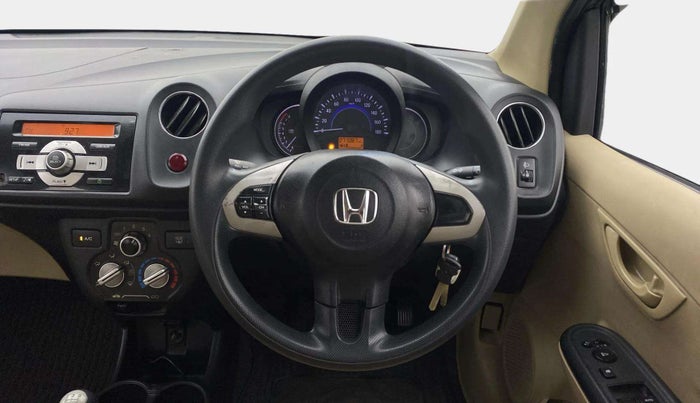 2015 Honda Amaze 1.2L I-VTEC SX, Petrol, Manual, 77,082 km, Steering Wheel Close Up