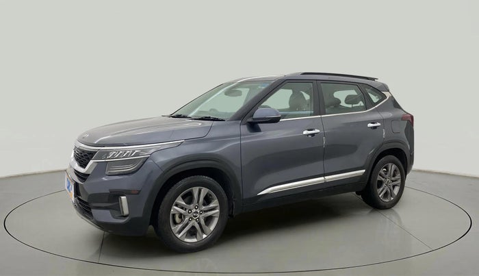 2020 KIA SELTOS HTX IVT 1.5 PETROL, Petrol, Automatic, 33,308 km, Left Front Diagonal