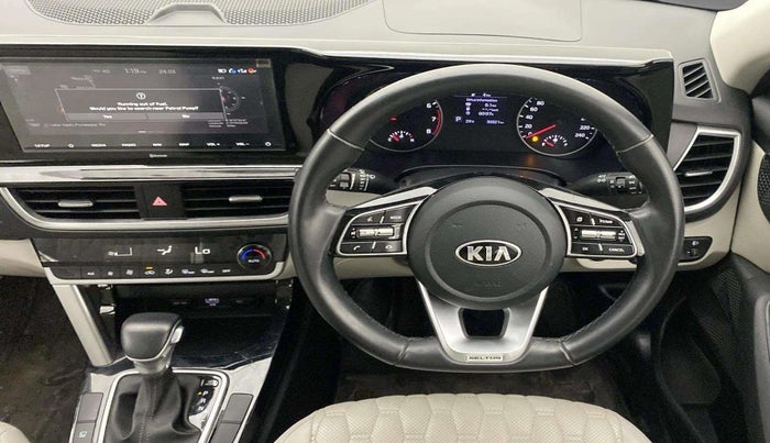 2020 KIA SELTOS HTX IVT 1.5 PETROL, Petrol, Automatic, 33,308 km, Steering Wheel Close Up