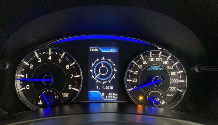 2019 Maruti Ciaz SIGMA 1.5 SHVS MT  PETROL, Petrol, Manual, 21,737 km, Odometer Image