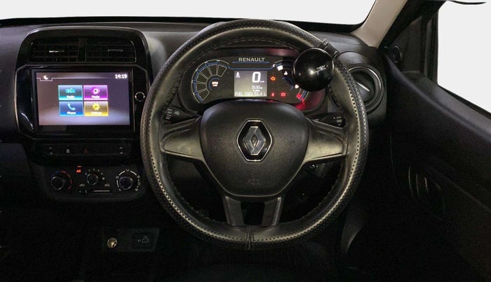 2024 Renault Kwid RXL 1.0 (O), Petrol, Manual, 3,528 km, Steering Wheel Close Up