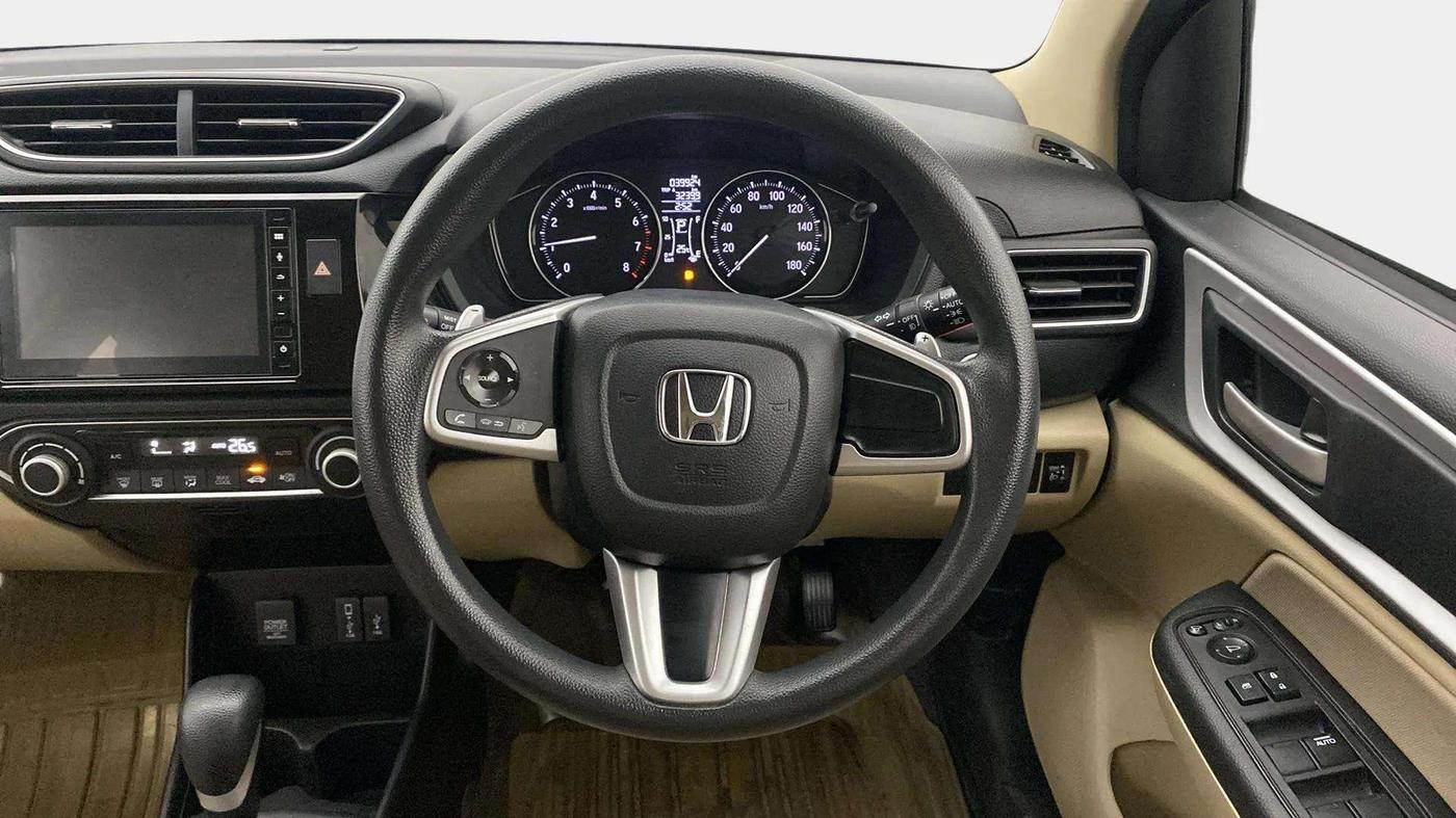 2021 Honda Amaze 1.2L I-VTEC VX CVT, Petrol, Automatic, 39,967 km, Steering Wheel Close Up