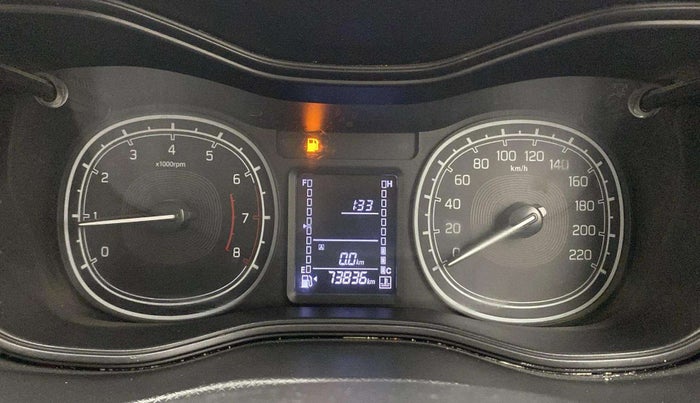 2020 Maruti Vitara Brezza VXI, Petrol, Manual, 73,828 km, Odometer Image