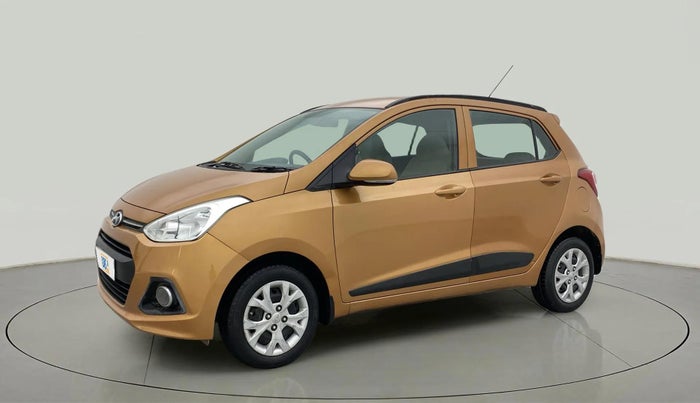 2015 Hyundai Grand i10 SPORTZ 1.2 KAPPA VTVT, Petrol, Manual, 23,009 km, Left Front Diagonal