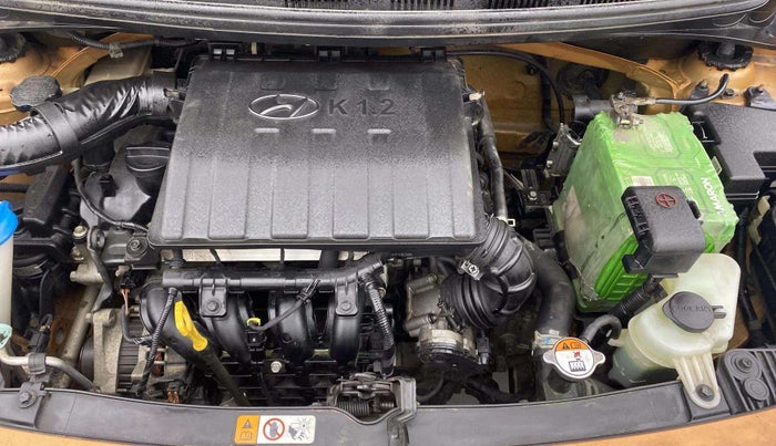 2015 Hyundai Grand i10 SPORTZ 1.2 KAPPA VTVT, Petrol, Manual, 23,009 km, Engine View