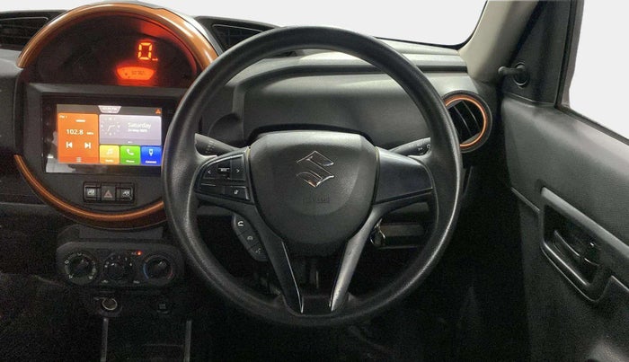 2019 Maruti S PRESSO VXI+, Petrol, Manual, 50,819 km, Steering Wheel Close Up