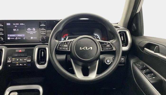 2022 KIA SONET HTK PLUS 1.5, Diesel, Manual, 32,924 km, Steering Wheel Close Up