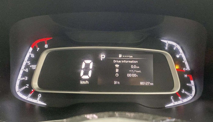 2020 KIA SONET GTX PLUS 1.0 DCT, Petrol, Automatic, 80,097 km, Odometer Image