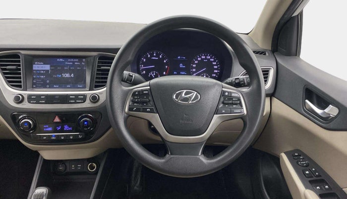 2019 Hyundai Verna 1.6 VTVT SX, Petrol, Manual, 79,073 km, Steering Wheel Close Up