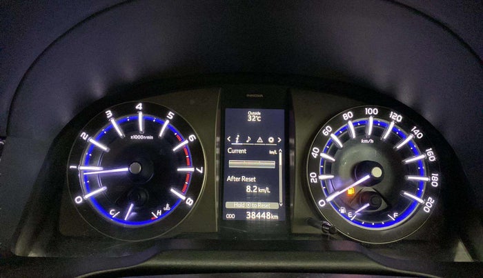 2022 Toyota Innova Crysta 2.7 VX 7 STR, Petrol, Manual, 38,438 km, Odometer Image