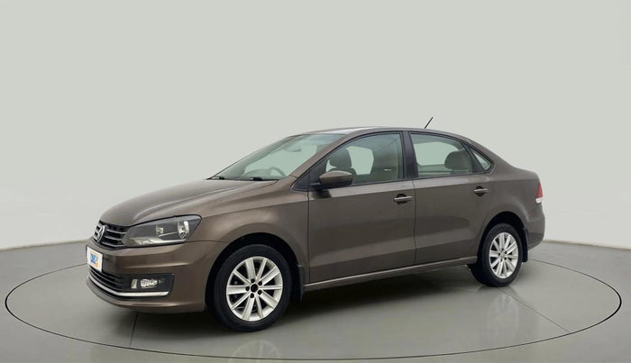 2015 Volkswagen Vento HIGHLINE PETROL AT, Petrol, Automatic, 76,622 km, Left Front Diagonal