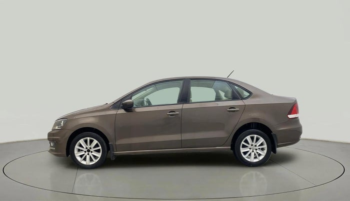 2015 Volkswagen Vento HIGHLINE PETROL AT, Petrol, Automatic, 76,622 km, Left Side