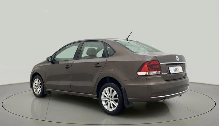 2015 Volkswagen Vento HIGHLINE PETROL AT, Petrol, Automatic, 76,622 km, Left Back Diagonal