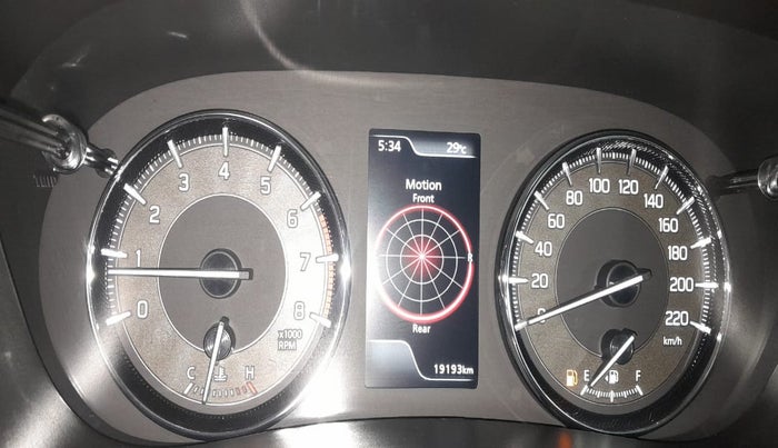 2024 Maruti Baleno ALPHA PETROL 1.2, Petrol, Manual, 19,180 km, Odometer Image