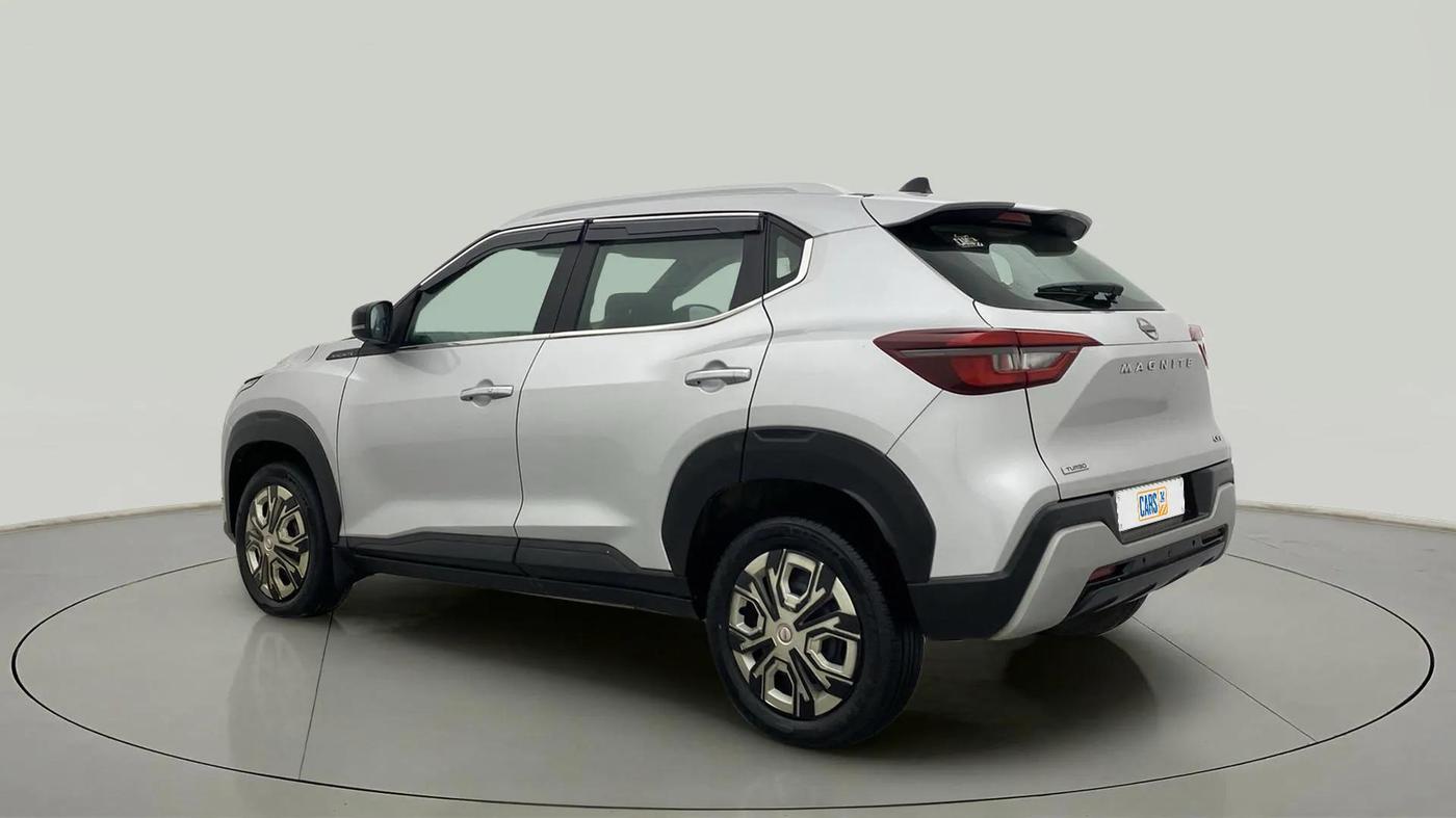 2021 Nissan MAGNITE XL TURBO CVT, Petrol, Automatic, 31,711 km, Left Back Diagonal
