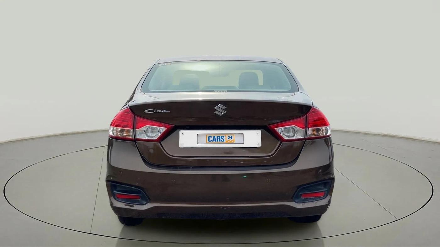 2017 Maruti Ciaz ZETA 1.4  AT PETROL, Petrol, Automatic, 65,154 km, Back/Rear