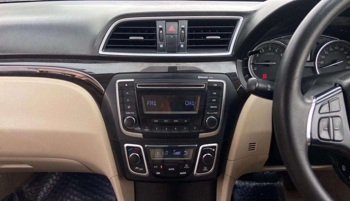 2017 Maruti Ciaz ZETA 1.4  AT PETROL, Petrol, Automatic, 65,154 km, Air Conditioner